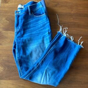 HATCH The Crop Maternity Jean in Indigo